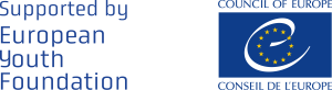 EYF COE colour logo European Youth Foundation and logo Council of Europe